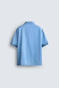 SUN EMBROIDERED RELAXED FIT SHIRT