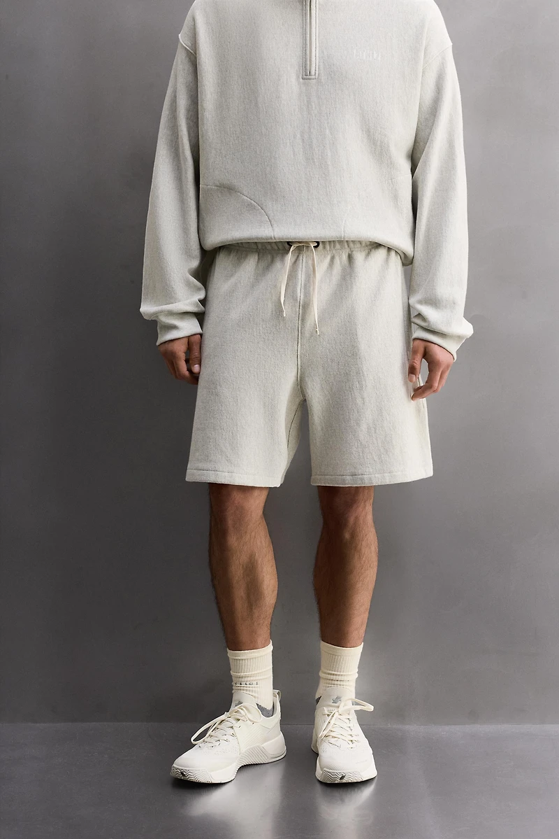 COTTON JOGGER BERMUDA SHORTS
