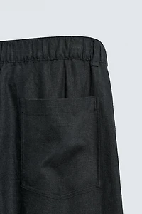 RELAXED FIT LINEN - VISCOSE PANTS