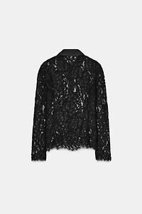 ZW COLLECTION LACE SHIRT