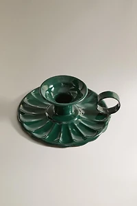 PALMATOIRE FER ASSIETTE ONDULÉE NOËL