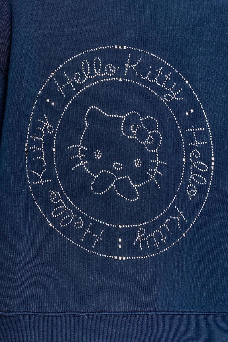 WASHED HELLO KITTY © 2025 SANRIO SWEATSHIRT