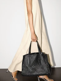 Long flowing V-neck dress