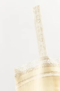 POINTELLE LACE TOP