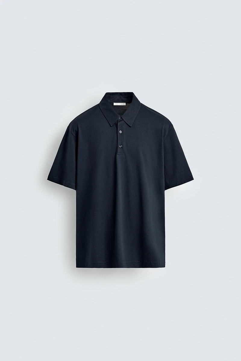 MERCERIZED FINISH POLO SHIRT