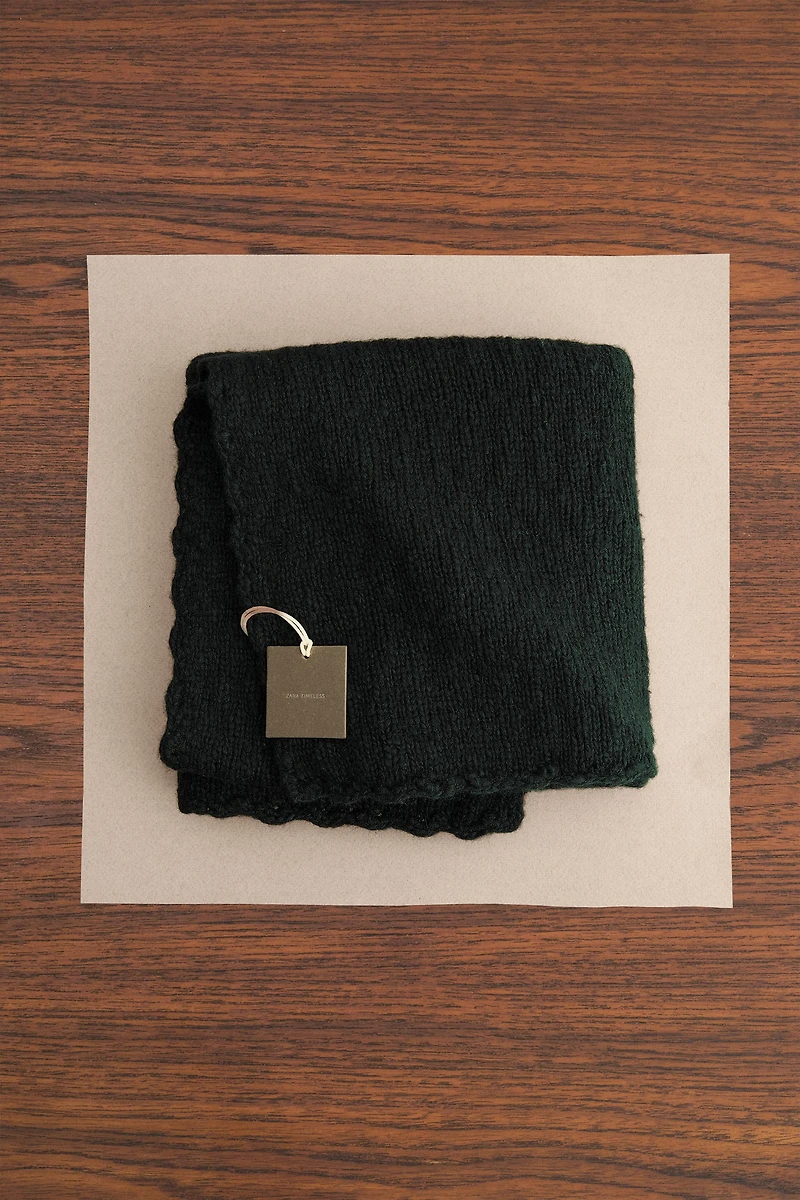 ZARA TIMELESS - WOOL BLANKET