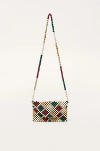 BEADED CROSSBODY BAG - LIMITED EDITION