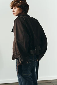 COTTON BELTED JACKET