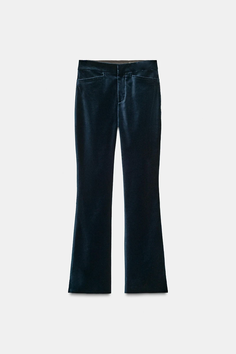 PANTALON ÉVASÉ VELOURS ZW COLLECTION