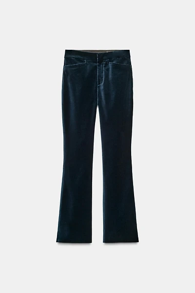 PANTALON ÉVASÉ VELOURS ZW COLLECTION