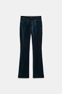 PANTALON ÉVASÉ VELOURS ZW COLLECTION
