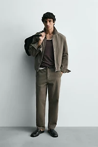 WASHED RELAXED FIT PANTS