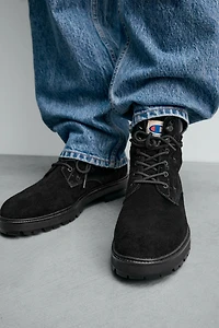 BOTTES EN CUIR AVEC LACETS CHAMPION ® X ZARA