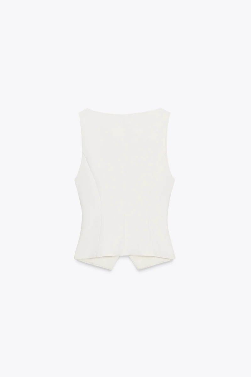 TOP INTERLOCK AVEC DÉCOLLETÉ EN V