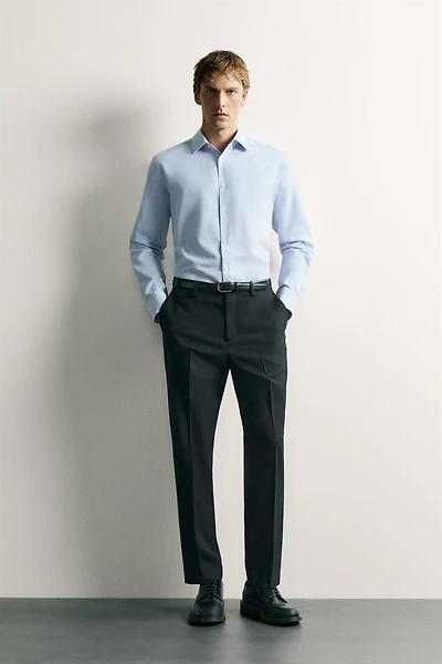 EASY CARE TEXTURED SHIRT
