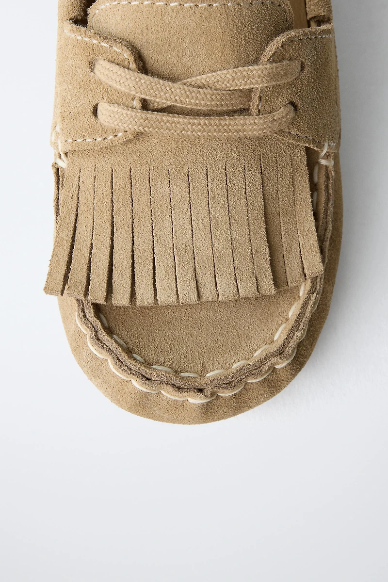 LEATHER LOAFERS