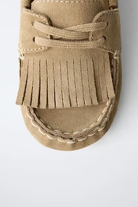 LEATHER LOAFERS