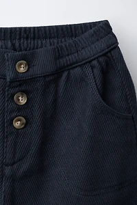 PANTALON DOUX AU TOUCHER AVEC BOUTONS