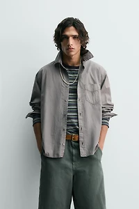 RELAXED FIT COTTON SHIRT