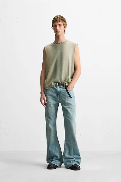 WASHED KNIT TANK TOP