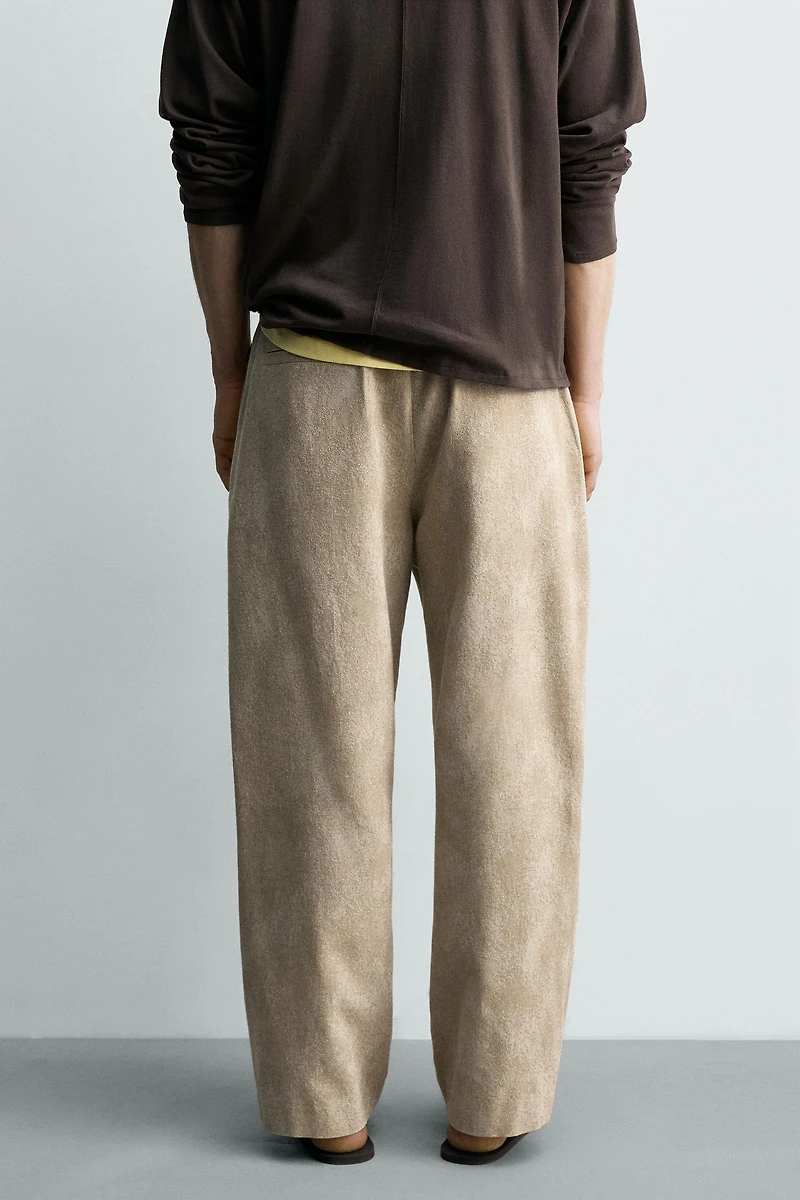PANTALON CHINO RELAXED FIT JACQUARD