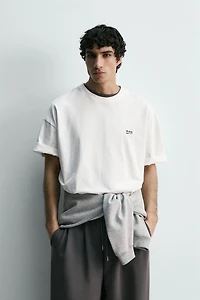 EMBROIDERED INTERLOCK T-SHIRT