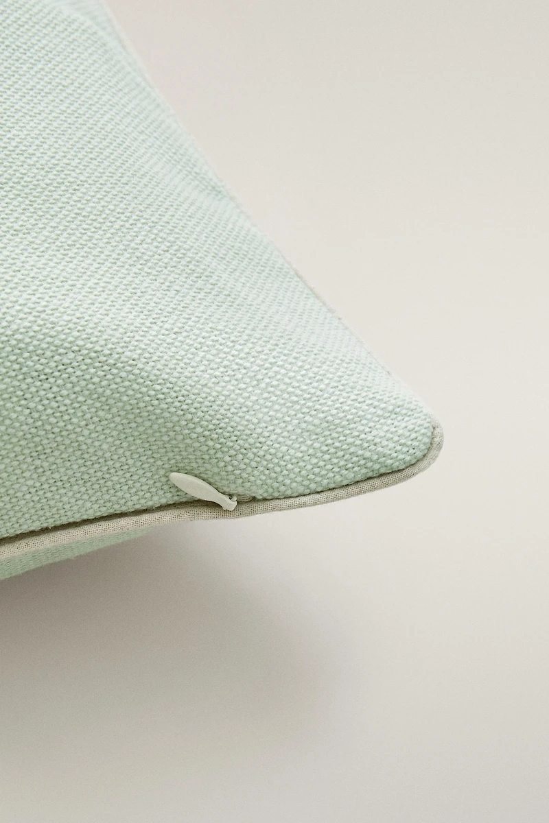 PIPING THROW PILLOW COVER