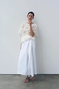 JUPE MIDI ASYMÉTRIQUE ZW COLLECTION