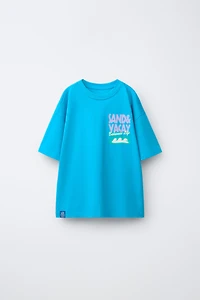 T-SHIRT À INSCRIPTION IMPRIMÉE
