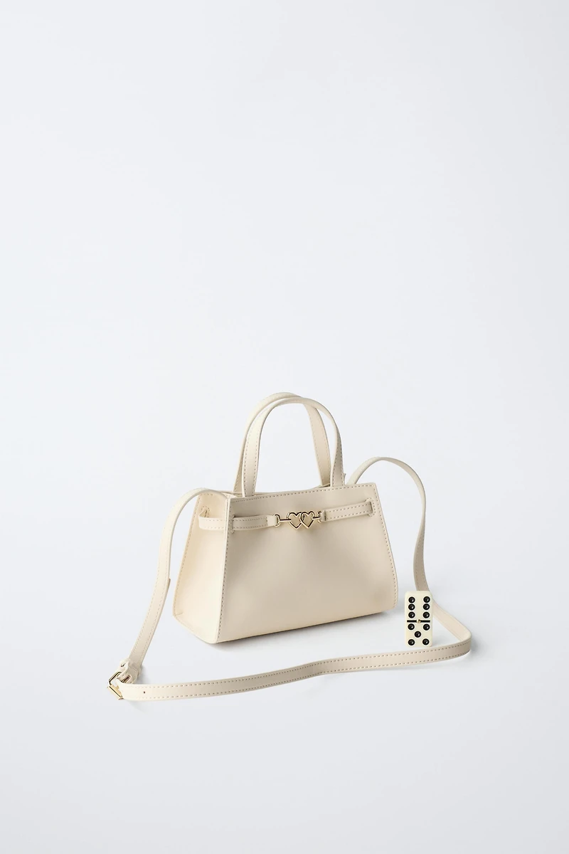 METALLIC DETAIL CROSSBODY BAG