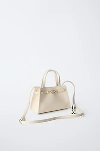 METALLIC DETAIL CROSSBODY BAG