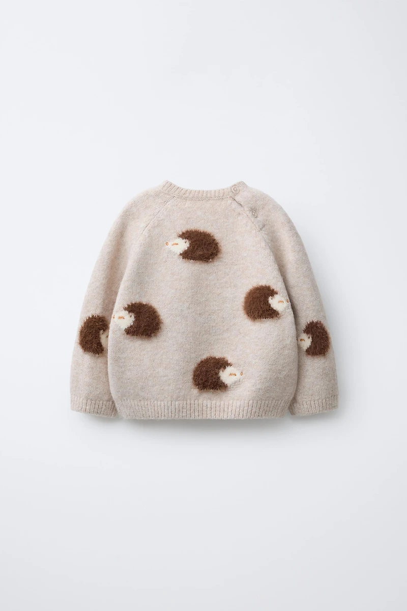 HEDGEHOG KNIT JUMPER