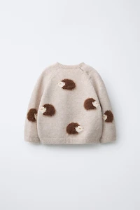 HEDGEHOG KNIT JUMPER