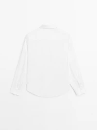 Chemisier fluide satin