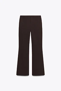 PANTALON FLARE TAILLE HAUTE