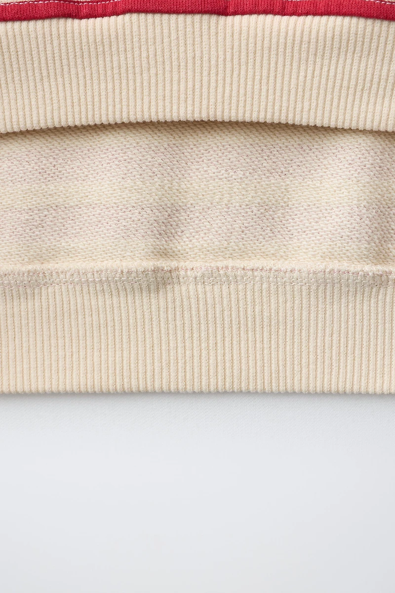 STRIPED SARDINE SWEATSHIRT