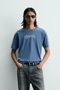 WASHED TEXT T-SHIRT