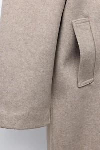 MANTEAU DRAP BASIQUE