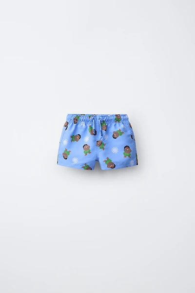 2-6 YEARS/ MAUI MOANA © DISNEY PRINT SWIM SHORTS