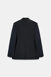 OVERSIZED BLAZER WITH MAXI POCKETS