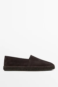 Leather espadrilles