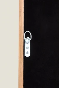 LARGE FULL LENGTH MIRROR WITH ROUNDED FRAME
