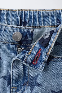 STAR DENIM SHORTS