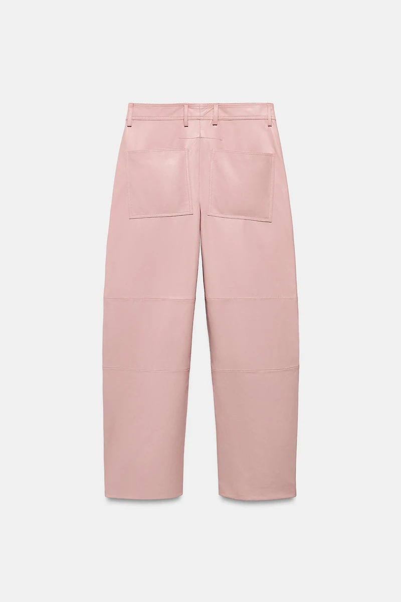 PANTALON EN CUIR 100% ZW COLLECTION ÉDITION LIMITÉE
