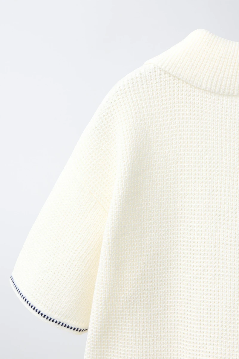 MICKEY MOUSE © DISNEY WAFFLE KNIT POLO