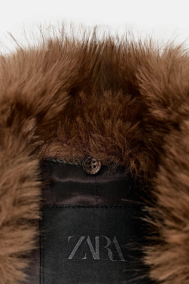 WOOL BLEND BLAZER ZW COLLECTION