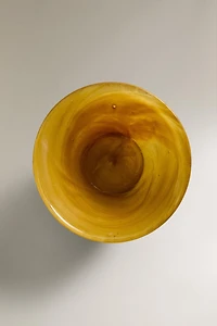 GLASS BOWL WITH CONTRAST