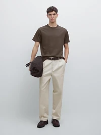 100% cotton short-sleeve T-shirt