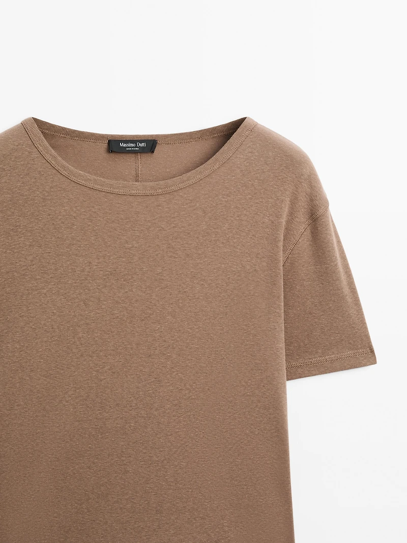 Faded 100% cotton T-shirt