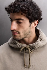 WASHED RELAXED FIT TRAINING SWEATSHIRT